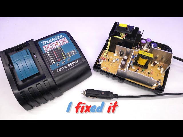 How to repair Makita DC18SE 7.2-18V Automotive Charger