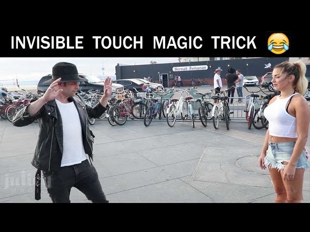 INVISIBLE TOUCH MAGIC TRICK 😵😵-Julien Magic