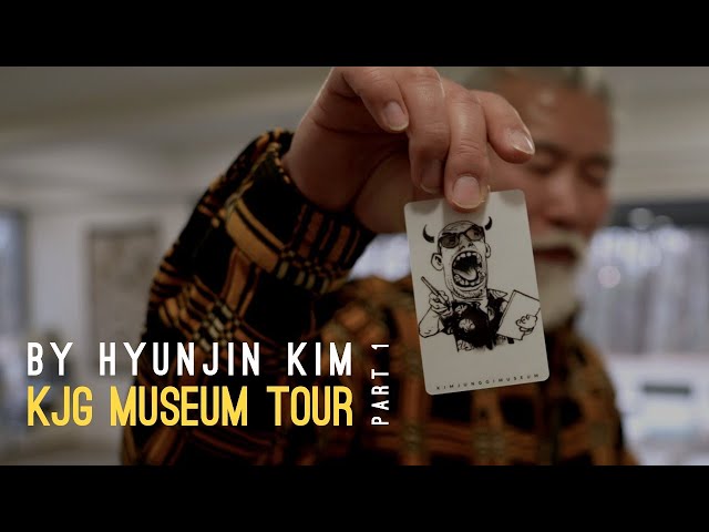 Kim Jung Gi Museum Tour by Hyun Jin Kim Part 1