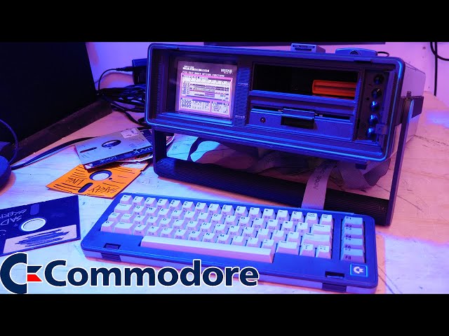 Music Made On A 1984 "Portable" Computer - Commodore SX64 Dual Sid Chip