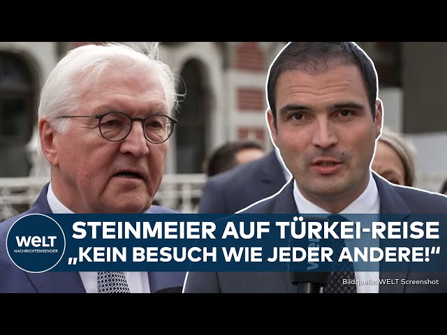 TÜRKEI: "Kein Besuch wie jeder andere!" Steinmeier auf Türkei-Reise! Treffen mit Erdogan geplant