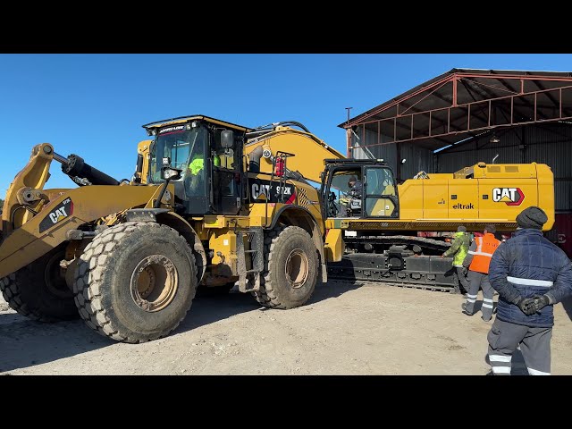 Preparing Our New Caterpillar 395 Excavator And The First Test - Sotiriadis Mining Works - 4k