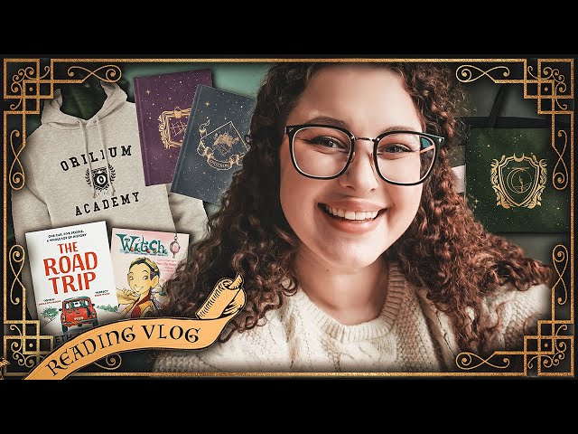 Reading Vlog: Orilium Academy merch?👀 🥳 Magical Readathon Week 2