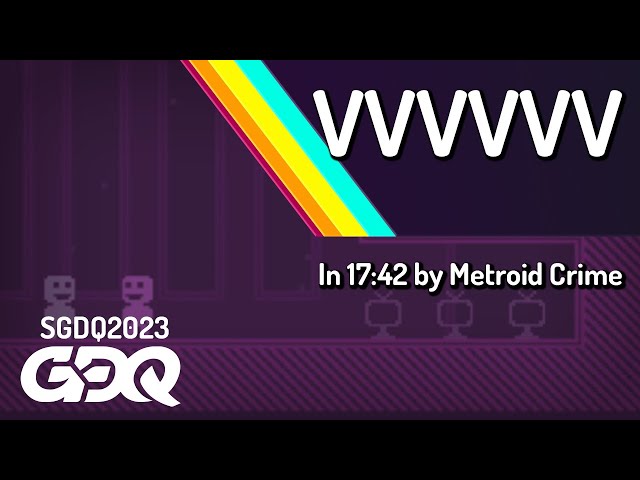 VVVVVV  by Metroid Crime in 17:42 - Summer Games Done Quick 2023