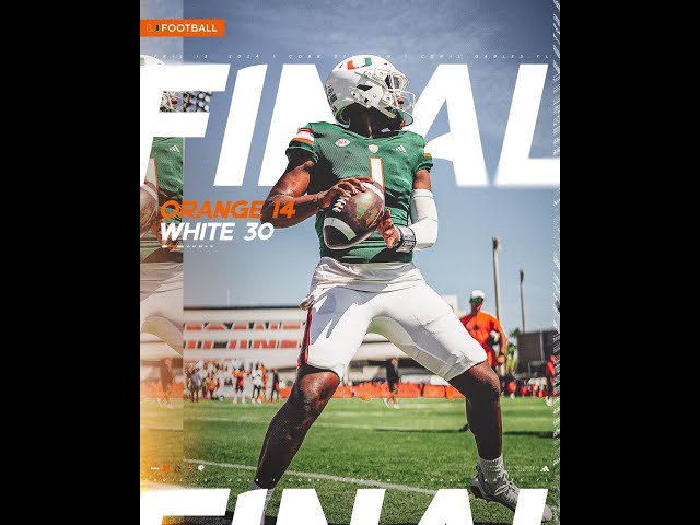 365Review: Miami Hurricanes Spring game 2024
