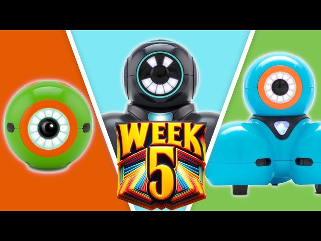 Week 5: Wonder Workshop's Educational Robots: CUE, DASH, and Dot