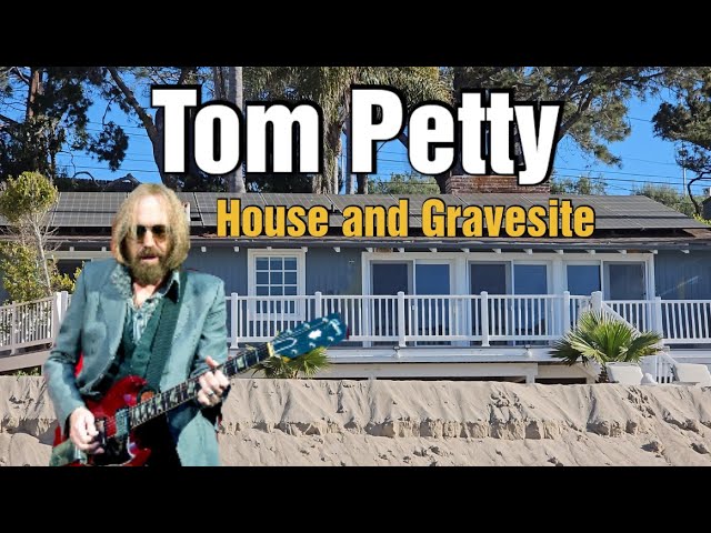 TOM PETTY his Malibu Beach House and Gravesite #famousgraves #tompetty