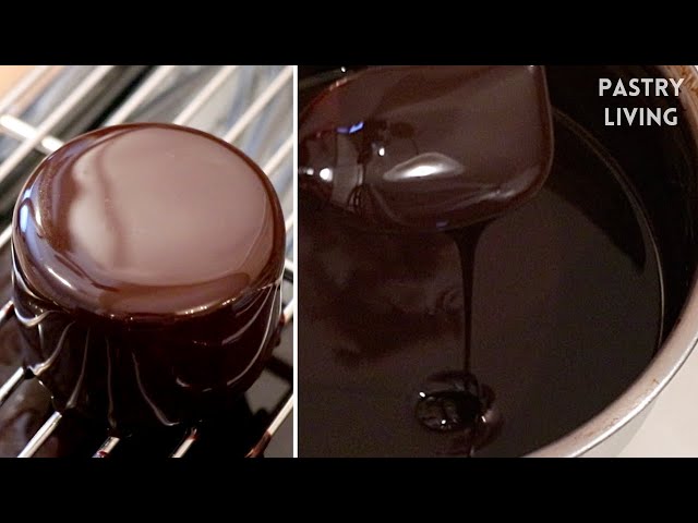 Very Simple Chocolate Mirror Glaze Recipe | step by step tutorial