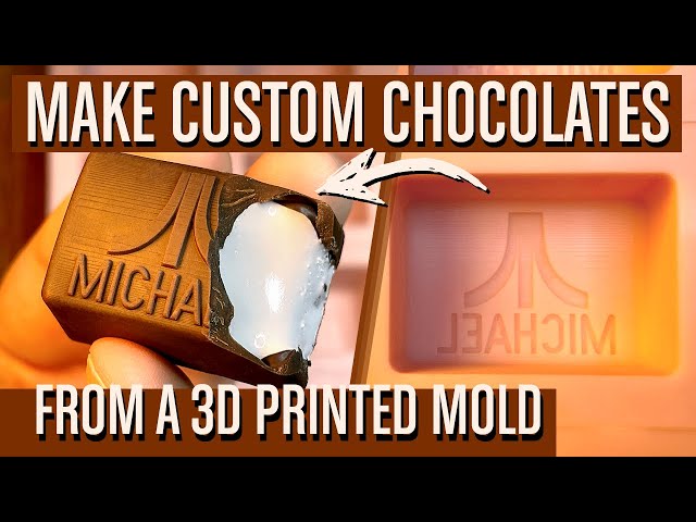 I Made Chocolates from a 3D Printed Mold and Food Safe Silicone