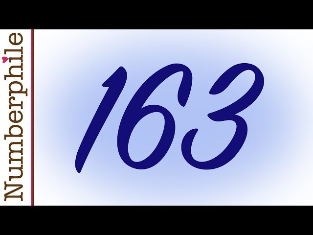 163 and Ramanujan Constant - Numberphile