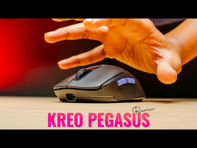 Kreo Pegasus Review - Fantastic 58g Wireless Gaming Mouse in a Budget