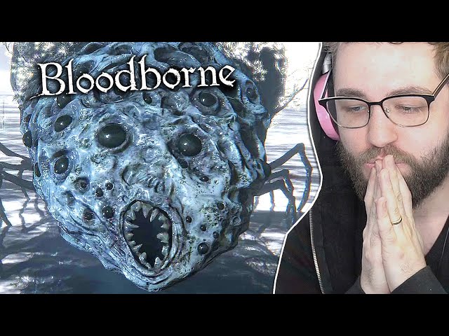 This BLOODBORNE BOSS makes me physically ill