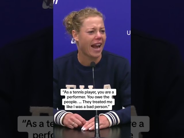 Laura Siegemund was emotional speaking on the treatment from fans vs. Coco Gauff at the US Open