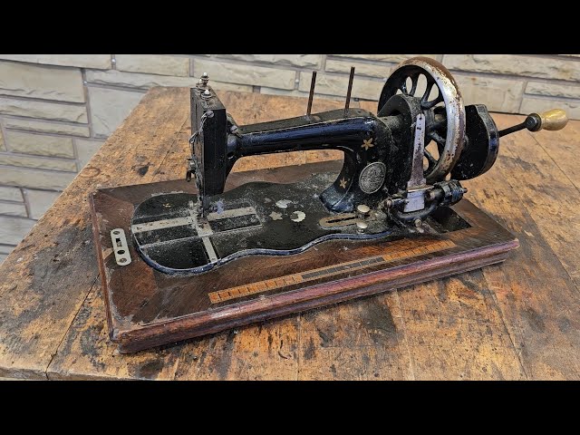 Few people know the secret of the old sewing machine. A great idea with your own hands.