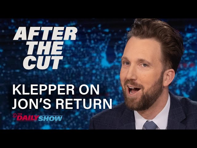 Jordan Klepper on Jon Stewart's Daily Show Homecoming - After The Cut | The Daily Show