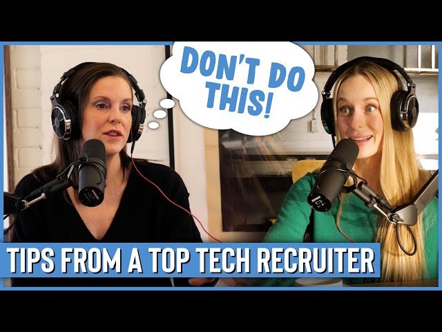 Tips From a Top Tech Recruiter | How To Land a Tech Job With No Experience? Bootcamps vs. Degrees?