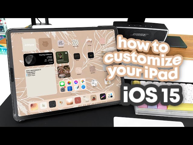 iPadOS 15 Customization | Aesthetic, Organized & Easy!