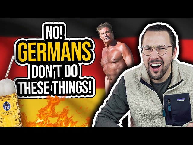 Things Americans Think Germans Do DAILY, But Germans Actually NEVER Do 🇩🇪