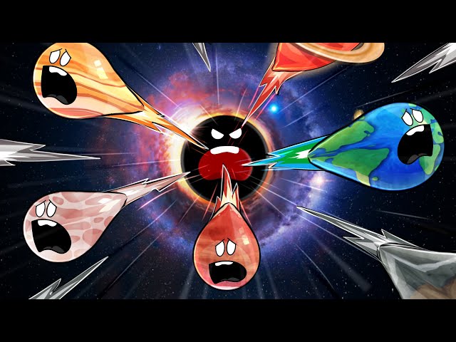 What if a Black Hole entered our Solar System? + more videos | #planets #kids #education #unusual