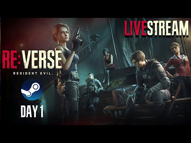 RESIDENT EVIL RE:Verse STEAM - Open Beta Gameplay Day 1 | Comic Filter Off