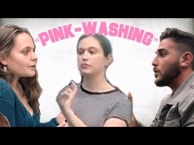 Anti-Israel Students Guilt of "Pink-Washing" at Columbia University