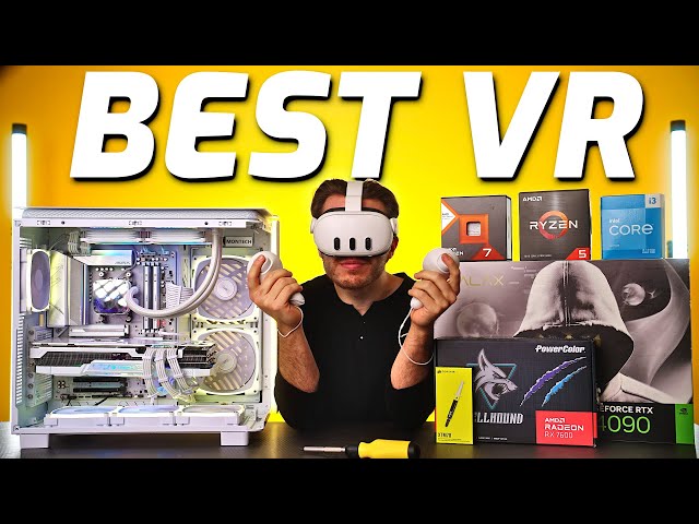 The BEST 👑 PC Builds for VR Gaming in 2024! - Ft. Meta Quest 3