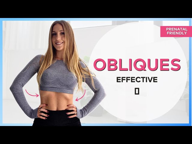 5-Minute Oblique Workout! Pregnancy-Friendly