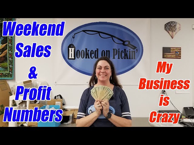 Weekend Sales & Profit Numbers - My Business is so Crazy in a Good Way! Look at all the profits!