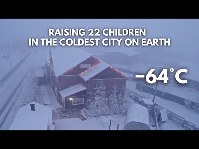 Raising 22 Children in the World's Coldest City −64°C (−84°F) Yakutsk, Siberia