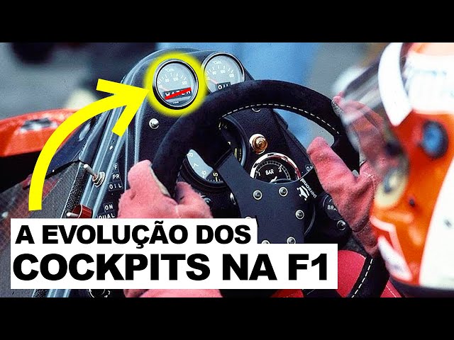 A  evolução secreta dos cockpits na Fórmula 1