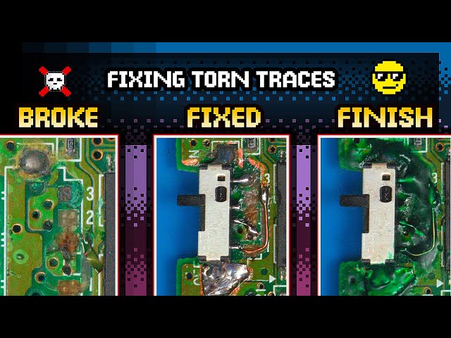 How To Repair Any Broken Traces On Circuit Boards