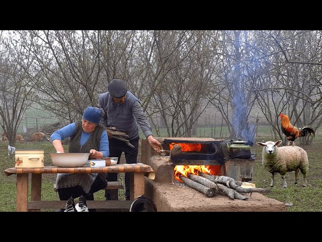 Making a Traditional Lezgi Bread Oven