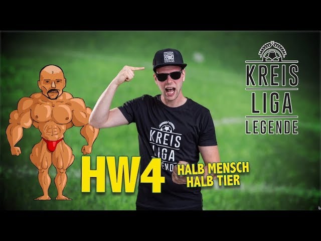 Kreisligalegende - HW4 (Halb Mensch halb Tier) | OFFICIAL LYRIC VIDEO