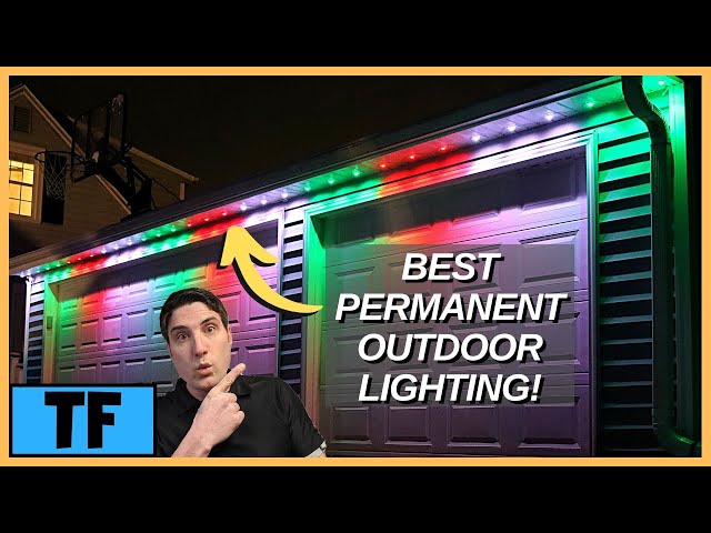 Best Permanent Outdoor Lights! (Lumary) |  DIY How To Install EASY Holiday Lighting!