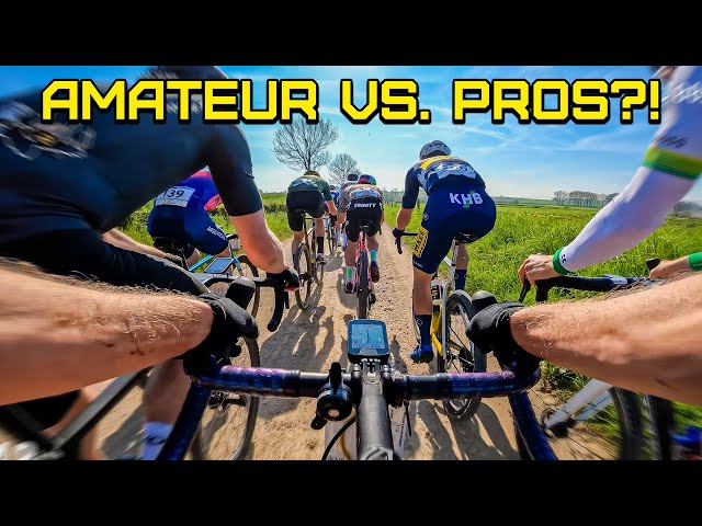 Amateur Cyclist VS. Gravel Pros at UCI Gravel Series Valkenburg