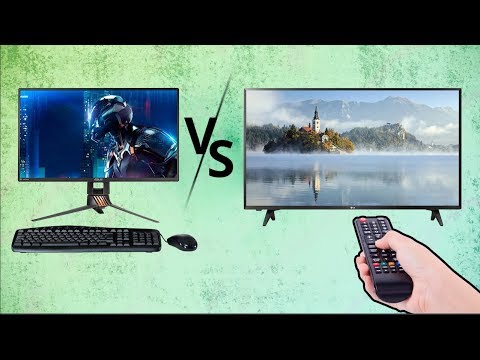 What's the Difference Between Monitors and TVs?