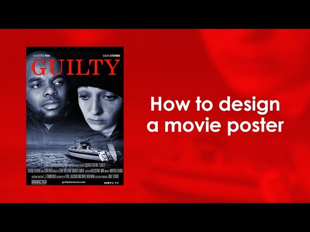 How to design a movie poster in Photoshop