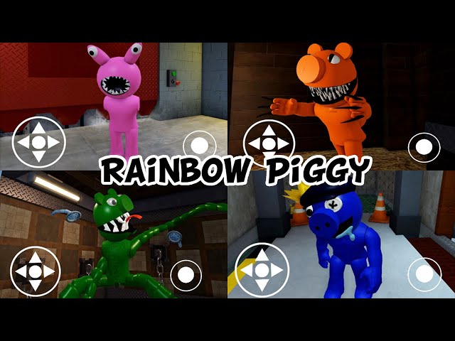 What i become Everyone in Rainbow Friends Piggy? Robbox