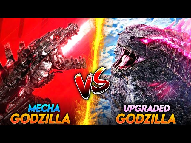 Pink Godzilla Vs Mechagodzilla / Who is more Powerful ?