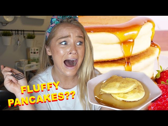 I *Tried* To Make Fluffy Japanese Soufflé Pancakes | Alix Traeger