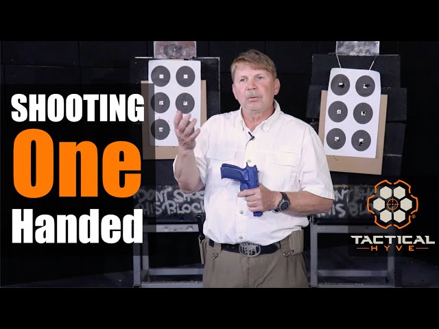 Retired Navy SEAL Chief Covers How to Shoot a Pistol with One Hand