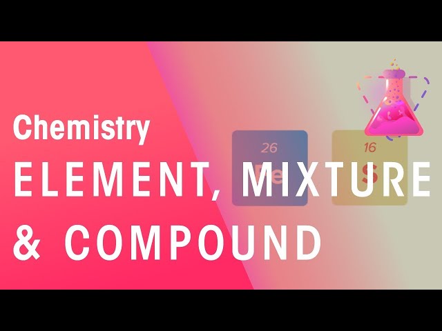 What Is An Element, Mixture And Compound? | Properties of Matter | Chemistry | FuseSchool