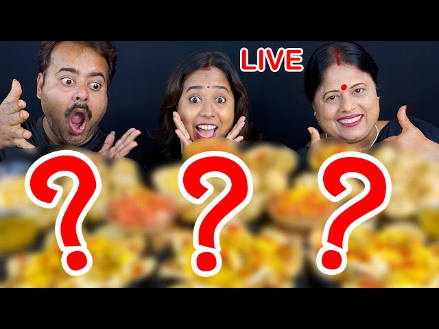 Panipuri live Challenge 2 PM on Indian Eating Show