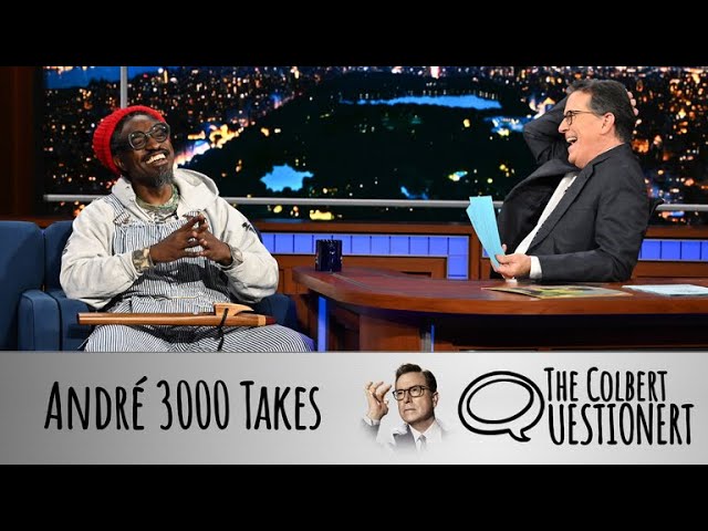 André 3000 Takes The Colbert Questionert