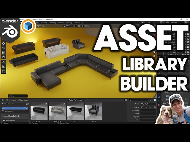 The EASIEST Way to Build Asset Libraries in Blender is HERE!