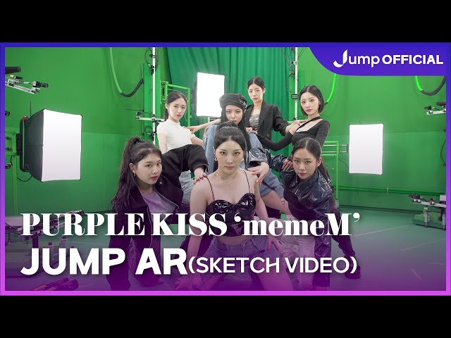 [K-POP AR M/V BEHIND] PURPLE KISS (퍼플키스) - memeM(맴맴) | IFLAND에서 이렇게 만들어졌다?