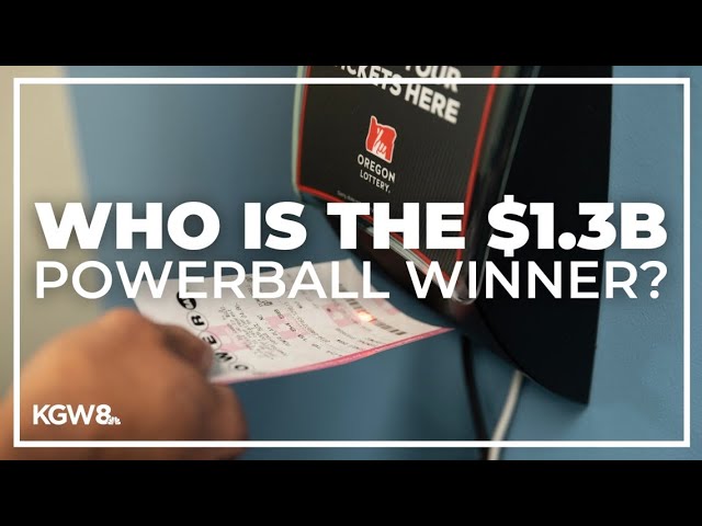 Oregon winner of $1.3 billion Powerball jackpot revealed