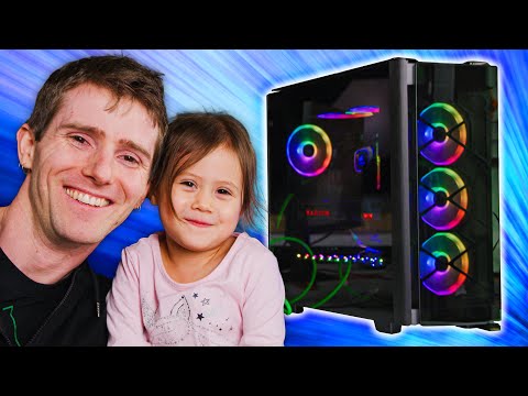 Building a BEAST Gaming Rig with my 3 Year Old....