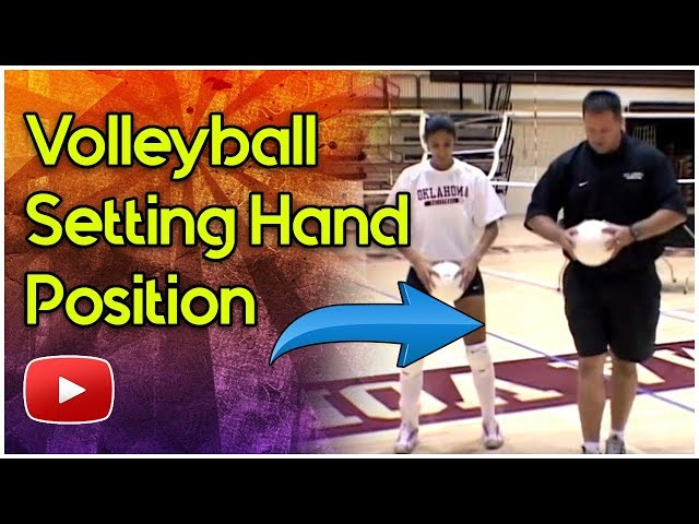 Volleyball Setting - Hand Position - Coach Santiago Restrepo