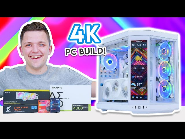 Awesome 4K Gaming PC Build for 2024! 😄 [ft. RTX 4080 Super & HYTE Y70 w/ Benchmarks]